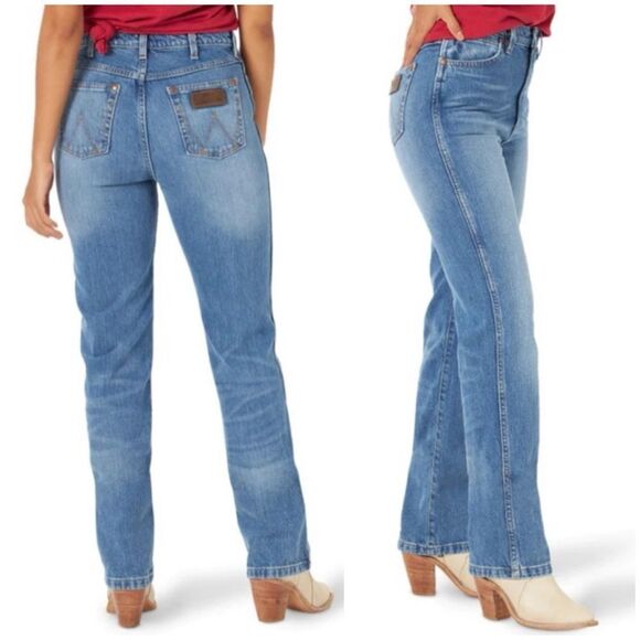 Wrangler Rooted  Collection Made in USA Straight Jeans Size 28 X 32 - Picture 1 of 13